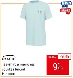 Intersport Tee-shirt à manches courtes Radial Homme offre