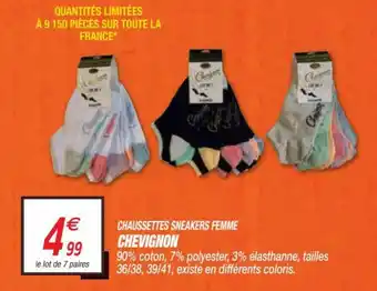 Chaussettes Sneakers Femme