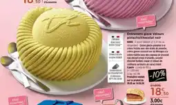 Thiriet Entremets glace velours pistache/chocolat noir offre