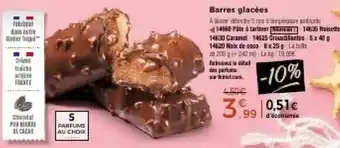 Thiriet Barres glacées offre