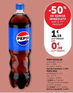 Maximarché PEPSI REGULAR offre