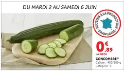 Maximarché CONCOMBRE offre