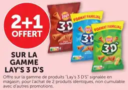 Maximarché SUR LA GAMME LAY'S 3 D'S offre