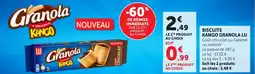 Maximarché BISCUITS KANGO GRANOLA LU offre