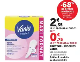 Maximarché PROTEGE LINGERIES VANIA offre