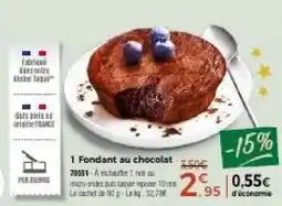 Thiriet 1 Fondant au chocolat offre