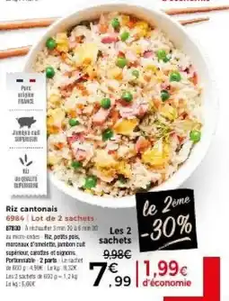 Thiriet Riz cantonais offre