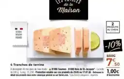 Thiriet 4 tranches de terrine offre