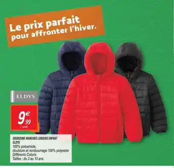 Netto Doudoune Manches Longues Enfant offre
