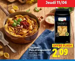 Lidl Italiano pasta di gragnano igp conchiglioni offre