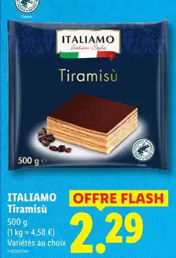 Lidl Italiamo tiramisu offre