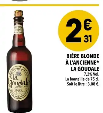 Supeco Bière Blonde à l'Ancienne offre