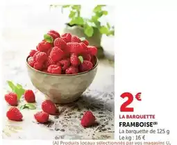 Hyper U Framboise offre