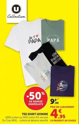 Hyper U Tee shirt home offre