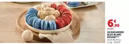 Hyper U Macarons bleu blanc rouge offre