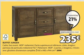 JYSK Buffet Jungen offre