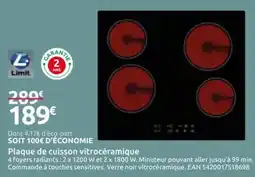 Mr Bricolage Plaque de cuisson vitrocéramique offre