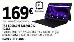 E.Leclerc Espace Culturel Tab logicom tabfold12 offre