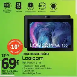 E.Leclerc Logicom Tablette multimédia offre