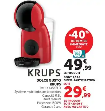 Krups dolce gusto