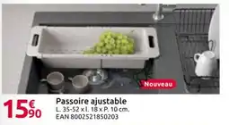 Mr Bricolage Passoire ajustable offre