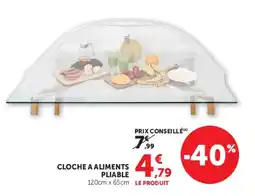 Super U Cloche a aliments pliable offre