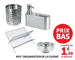 Super U Box organisation de la cuisine offre
