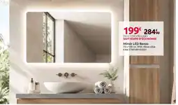 Mr Bricolage Miroir LED Renzo offre