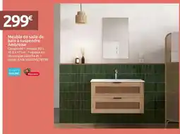 Mr Bricolage Meuble de salle de bain à suspendre Ambroise offre