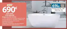 Mr Bricolage Baignoire ilot Orelia offre