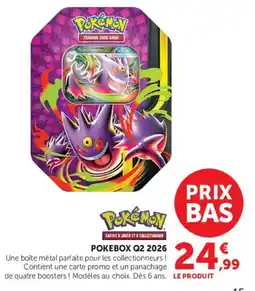 Super U Pokemon q2 2026 offre