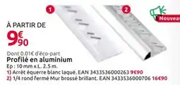 Mr Bricolage Profilé en aluminium offre