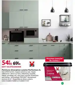 Mr Bricolage Peinture rénovation cuisine Perfection offre