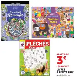 Super U Livres à petits prix offre