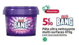 Mr Bricolage Cillit Bang Pâte ultra nettoyante multi-surfaces offre