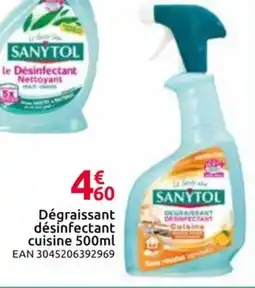 Mr Bricolage Dégraissant désinfectant cuisine offre