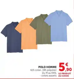 Super U Polo homme offre