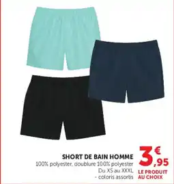 Super U Short de bain homme offre