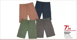 Super U Bermuda homme offre
