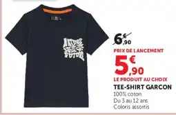 Super U Tee-shirt garcon offre
