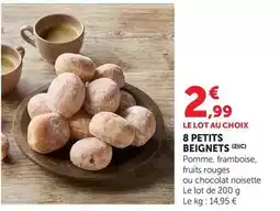 Super U 8 petits beignets offre