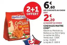 Super U Maître coq - coq'ailes offre