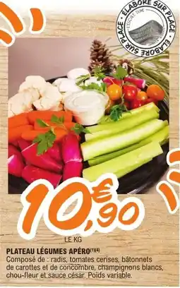 E.Leclerc Plateau légumes apéro offre