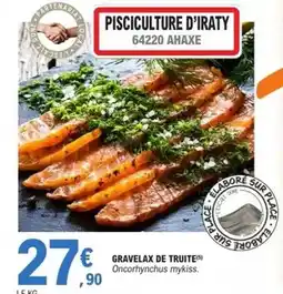 E.Leclerc Gravelax de truite offre