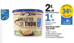 E.Leclerc Cap - rilettes de thon offre