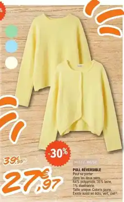 E.Leclerc Muse - pull reversible offre