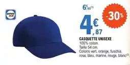 E.Leclerc Orange - casquette unisexe offre