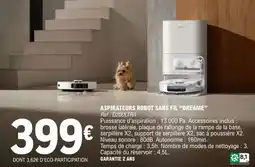 E.Leclerc Dreame - aspirateurs robot sans fil offre