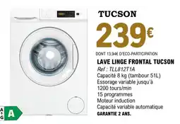 E.Leclerc Tucson - lave linge frontal offre