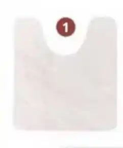 Mr Bricolage Tapis WC absorbant façon marbre beige offre